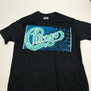 Vintage Chicago tour shirt 1988 large rock USA